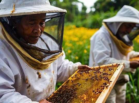 Potential of Beekeeping to Support the Livelihood, Economy, Society, and Environment of Indonesia