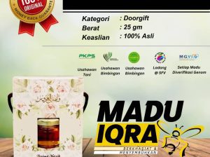 🍯 Doorgift Eksklusif MADU IQRA 🍯