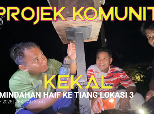 Projek Komuniti KEKAL | Pindah Haif-Haif Kelulut ke Felda Tenggaroh 7