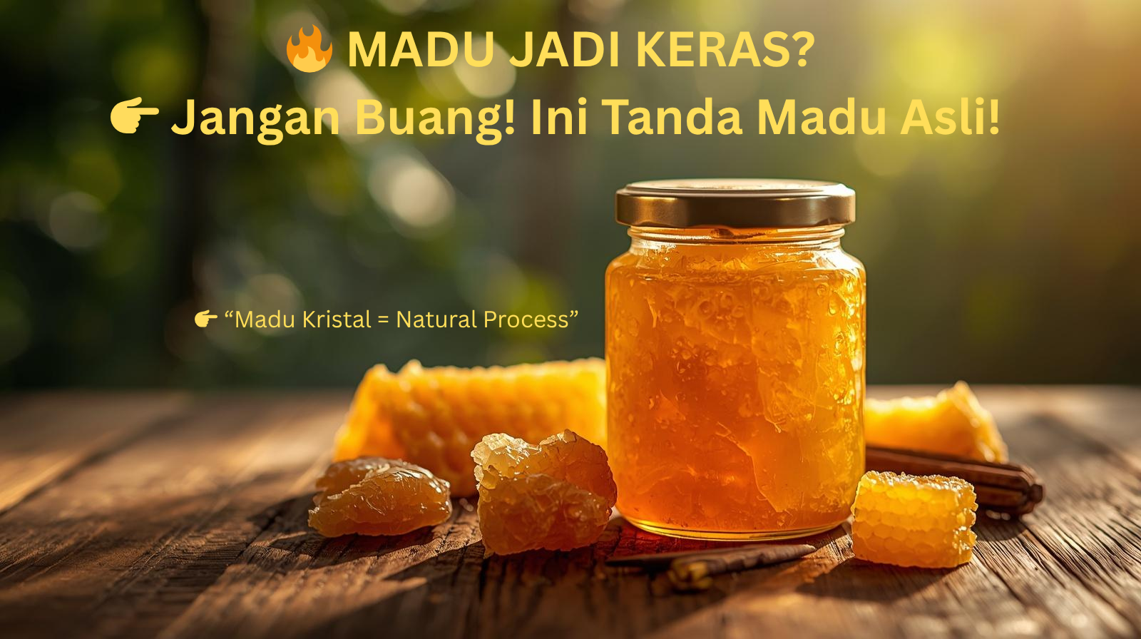 Apa itu Madu kristal ?