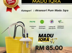 SET AKSESORI PAM MADU IQRA – TUAI MADU LEBIH MUDAH