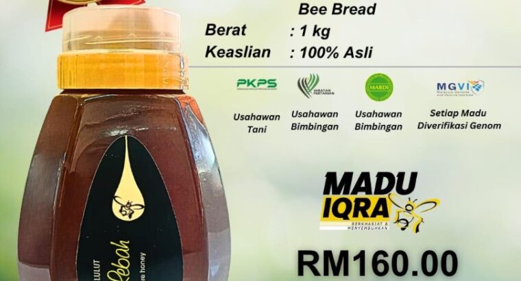 🍯 MADU KELULUT MIX ROTI LEBAH 1KG