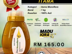 🍯 Madu Kelulut Itama Monoflora 1KG – Asli, Premiu