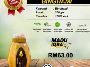 🐝🍯 Madu Kelulut Binghami 250g