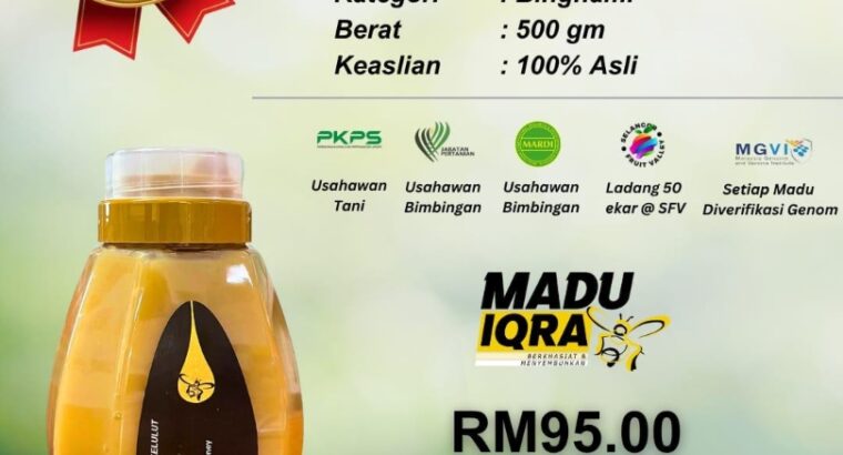 🐝🍯 Madu Kelulut Binghami 500g