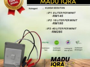 🐝 PUMP MADU IQRA – Sedut Madu Lebih Mudah, Kerja