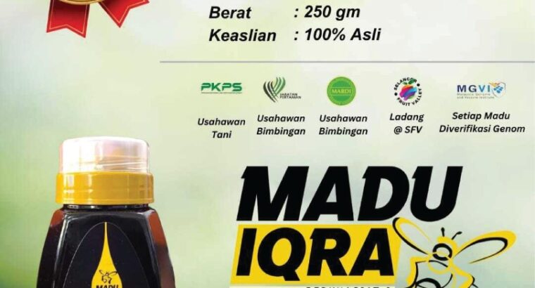 MADU APIS MELLIFERA 250G — Manis Semula Jadi