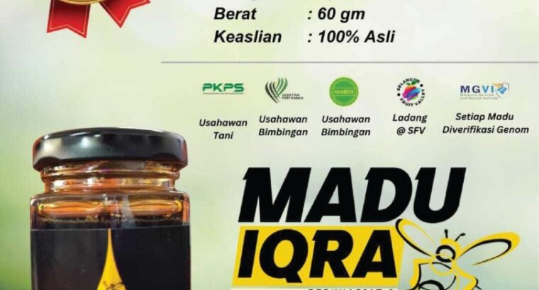 Madu Apis Mellifera 60gm – Madu Pilihan Keluarga