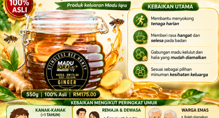 MADU KELULUT MIX HALIA 550g