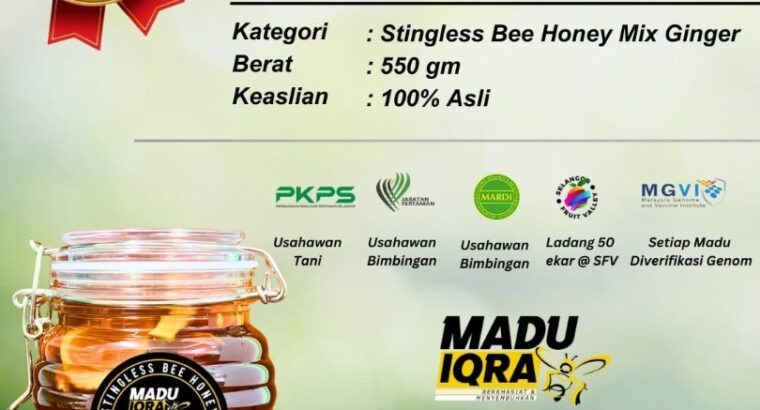 MADU KELULUT MIX HALIA 550g