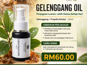 KULIT LEBIH SELESA DENGAN GELENGGANG OIL