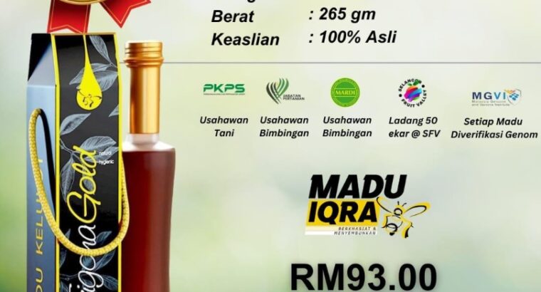 MADU KELULUT ITAMA PAKEJ EKSKLUSIF – 265 g