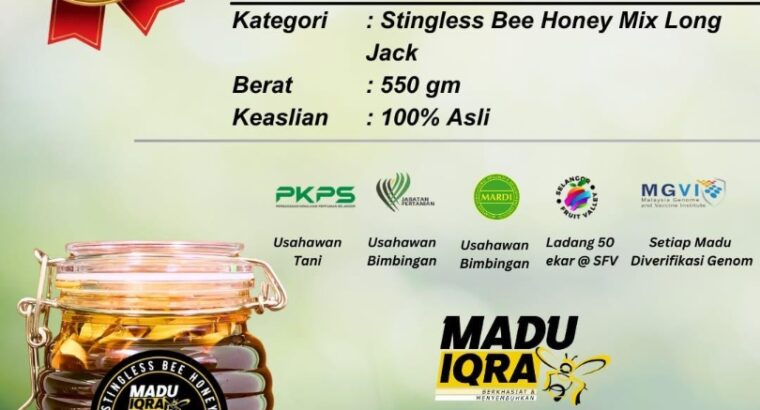 Kelulut Itama bertemu Tongkat Ali — 550gram